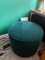 Groene velvet poef Ikea, Ophalen, Zo goed als nieuw, Rond