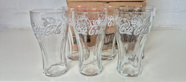 2 Sets nieuwe Coca-Cola glazen in originele verpakking, Verzamelen, Glas en Borrelglaasjes, Zo goed als nieuw, Frisdrankglas, Ophalen of Verzenden