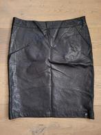 Emma nep leren rok maat 40, Kleding | Dames, Maat 38/40 (M), Bruin, Nieuw, Ophalen of Verzenden