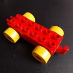 Duplo Rode Auto met Gele Wielen, Ophalen of Verzenden, Zo goed als nieuw, Losse stenen, Duplo