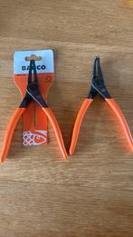 Bahco rechte en gebogen borgveertang 180 nieuw., Auto diversen, Autogereedschap, Ophalen of Verzenden, Nieuw