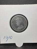 1/2 gulden 1910 Koningin Wilhelmina, Postzegels en Munten, Munten | Nederland, ½ gulden, Zilver, Ophalen of Verzenden, Koningin Wilhelmina