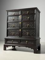 Engelse ladekast 19e eeuw antiek, Huis en Inrichting, Kasten | Ladekasten, Ophalen, Eikenhout, Zo goed als nieuw, Minder dan 100 cm