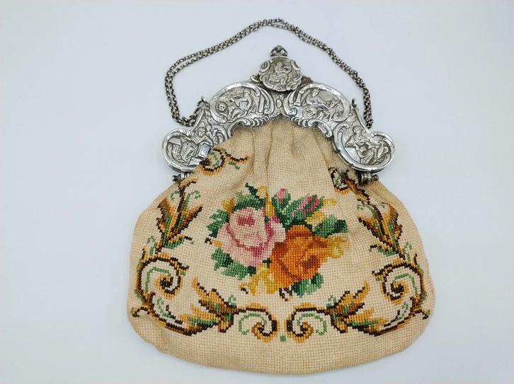 Zilveren tasbeugel, L. Oling, Leeuwarden, 1796, Antiek en Kunst, Antiek | Goud en Zilver, Zilver, Verzenden