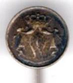 Wilhelmina zilverkleurig speldje 9 mm ( K_052 ), Verzamelen, Speldjes, Pins en Buttons, Verzenden, Nieuw, Stad of Land, Speldje of Pin