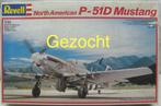 Gezocht: Revell 1/32 P-51 1988 uitgave, Gebruikt, Revell, Ophalen of Verzenden, Groter dan 1:72