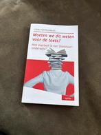 Moeten we dit weten voor de toets? - Coen Peppelenbos, Ophalen of Verzenden, Alpha, Zo goed als nieuw, HBO