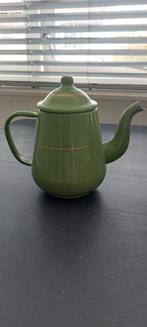 Emaille Groene Koffiepot, Ophalen