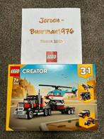 Lego 31146 CREATOR 3in1 Truck met helikopter (NIEUW & MISB), Nieuw, Complete set, Ophalen of Verzenden, Lego