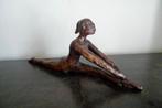 Gestileerde bronzen ballerina danseres, Antiek en Kunst, Ophalen of Verzenden
