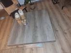 Salontafel 1x1 meter - Vierkant, Huis en Inrichting, Tafels | Salontafels, Ophalen, Gebruikt, 50 tot 100 cm, Vierkant