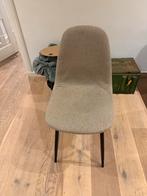 4 Beige Eetkamerstoelen - Ophalen, Huis en Inrichting, Ophalen, Gebruikt, Bruin, Vier
