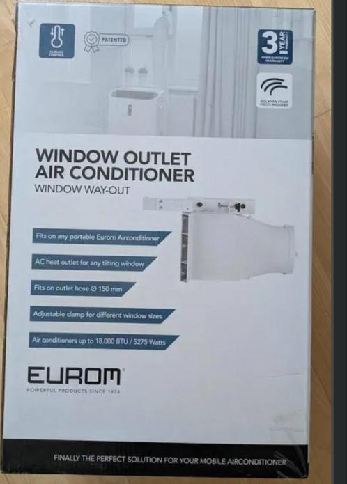 Eurom Window Way-Out Airco Raamafdichting, Witgoed en Apparatuur, Airco's, Gebruikt, Ophalen
