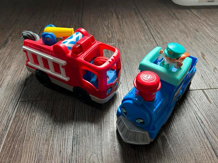 Fisher-Price Little People Voertuigen Set, Kinderen en Baby's, Speelgoed | Overig, Gebruikt, Jongen of Meisje, Ophalen of Verzenden