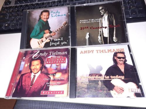 4X CD Andy Tielman, Cd's en Dvd's, Cd's | Pop, Gebruikt, 1980 tot 2000, Ophalen