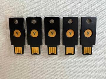 YubiKey USB-A  sticks beschikbaar voor biedingen