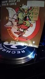 Dwarf Records  Brothers in crime How deep is your love, Verzenden, Zo goed als nieuw, 12 inch, Techno of Trance
