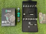 Wera 27-delige 8009 Pocket Set 4 Ratel-&doppenset -3/8"+1/4", Niet ingevuld, Niet ingevuld, Ophalen of Verzenden, Zo goed als nieuw