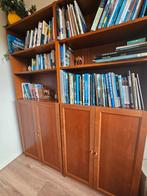 Twee Billy boekenkasten kersen, Huis en Inrichting, Kasten | Boekenkasten, Ophalen, 200 cm of meer, 50 tot 100 cm, Kersenhout