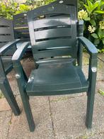 6x Stapelbare Tuinstoelen - Kunststof Hartman, Ophalen, Gebruikt, Plastic, Stapelbaar