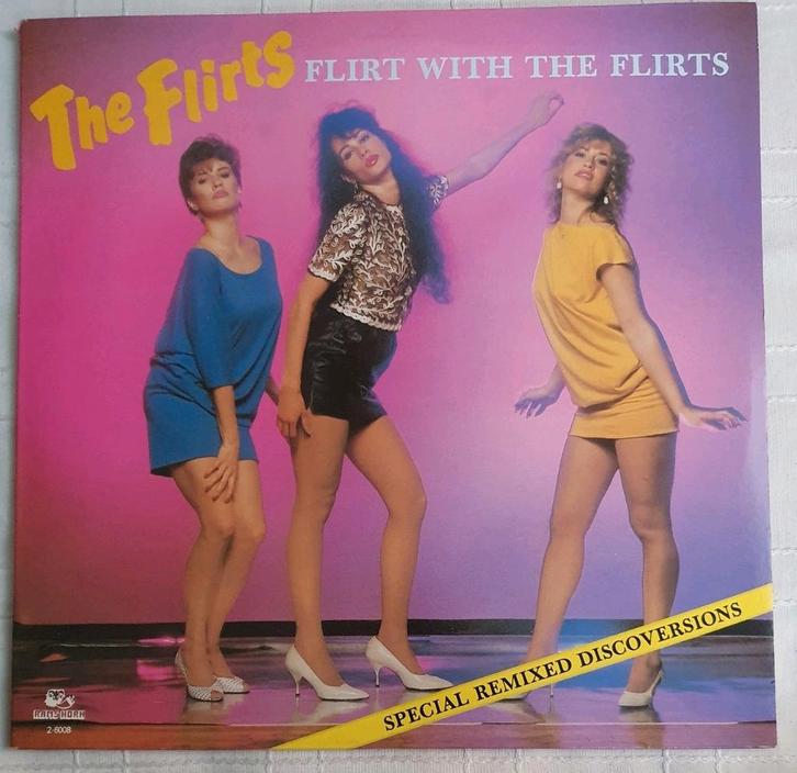 2LP The Flirts - Flirt with the Flirts - RAMSH 2 2008 - 1983, Cd's en Dvd's, Vinyl | Dance en House, Zo goed als nieuw, Disco