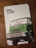 Mooi metalen wandbord DAF serie 2200-2400, Ophalen of Verzenden, Zo goed als nieuw