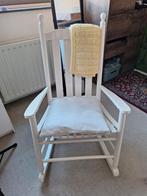 Wiegstoel, Ophalen, Gebruikt, Wit, Eén