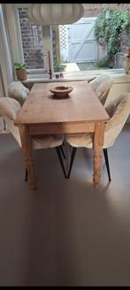 Grenen Eettafel - 180x84 cm, Gebruikt, Klassiek, Vijf personen of meer, 150 tot 200 cm