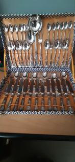 Compleet vintage verzilverde bestek set van super inox, Antiek en Kunst, Ophalen of Verzenden