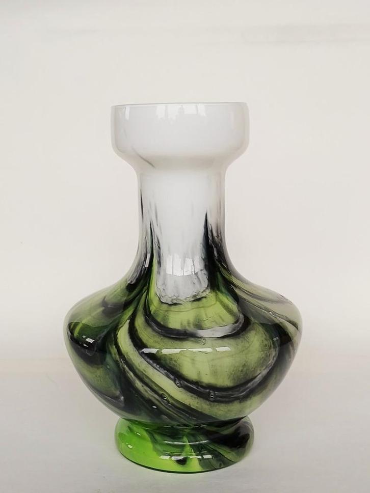 Vaas Carlo Moretti Italië Vintage 1970’s, Antiek en Kunst, Antiek | Glas en Kristal, Ophalen of Verzenden