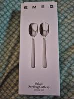 Smeg Salade Bestekset - Nieuw in doos!, Nieuw, Ophalen of Verzenden, Rvs of Chroom, Vaatwasserbestendig