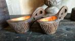 2 Herdersbekers BALKAN, Houten Bruiloftsbeker, Shepard's Cup, Ophalen of Verzenden
