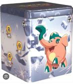Pokemon stacking tin TCG, nieuw!, Ophalen of Verzenden, Nieuw, Boosterbox, Foil