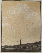 Wijnand Otto Jan Nieuwenkamp (1874-1950)fraaie houtsnede, Antiek en Kunst, Kunst | Etsen en Gravures, Verzenden