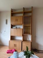 Gratis Eiken wandmeubel - Stijlvol en praktisch!, Huis en Inrichting, Kasten | Wandmeubels, Ophalen, Gebruikt, Eikenhout, Minder dan 150 cm