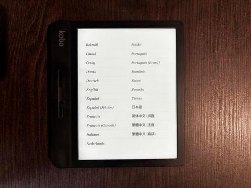 Kobo Libra H2O E-reader + Sleepcase, Computers en Software, E-readers, Zo goed als nieuw, 7 inch, 8 GB, Touchscreen, Waterbestendig