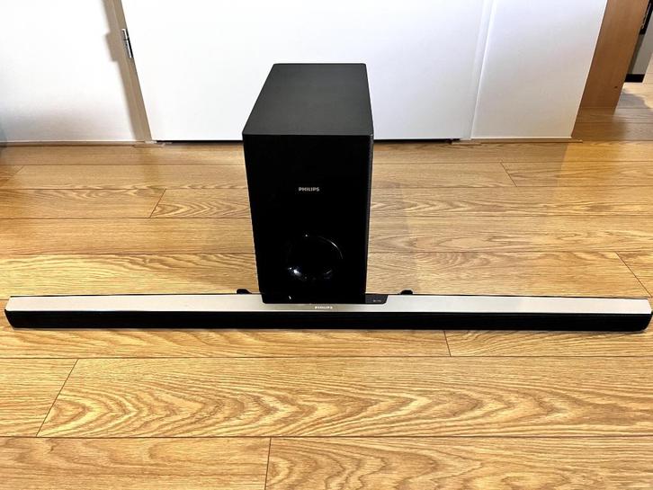 5.1 Ambisound Soundbar met subwoofer in topstaat, Audio, Tv en Foto, Soundbars, Zo goed als nieuw, Bluetooth, Ophalen