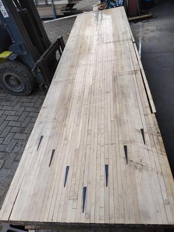 Bowlingbaan hout Esdoornhout 3,5 tot 4,3 mtr  beschikbaar voor biedingen