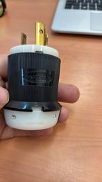 Twistlock nema 30A 250v 3polige generator connector., Ophalen of Verzenden, Zo goed als nieuw, Stekker