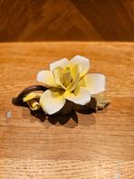 Porseleinen Bloem Handgeschilderd, Ophalen of Verzenden