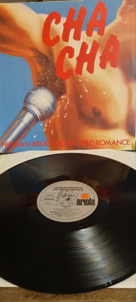 Herman Brood - Cha Cha LP (1978) Ariola Holland, Cd's en Dvd's, Vinyl | Rock, Ophalen of Verzenden, Gebruikt, 12 inch, Overige genres
