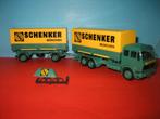 Schenker-Munchen  MERCEDES combi  met afzetbakken Herpa, Ophalen of Verzenden, Nieuw, Bus of Vrachtwagen, Herpa