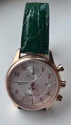 Frederique Constant runabout chronograph, Sieraden, Tassen en Uiterlijk, Horloges | Heren, Overige merken, Leer, Staal, Verzenden