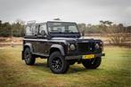 Land Rover Defender 90 V8 Station Wagon Automaat (bj 1996), Gebruikt, 8 cilinders, 190 pk, Blauw