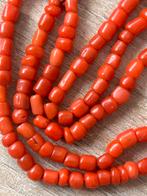 Bloedkoraal kralen, Verzenden, Zo goed als nieuw, Rood