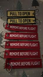 Remove befor flight sleutelhangers nieuw, Verzamelen, Ophalen of Verzenden, Nieuw