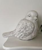 Vogel beeld wit / landelijke brocante stijl, Huis en Inrichting, Woonaccessoires | Overige, Ophalen of Verzenden, Zo goed als nieuw