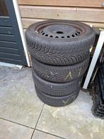 Nokian Winterbanden 205/55R16 met stalen velg, Auto-onderdelen, Banden en Velgen, Ophalen, Gebruikt, 16 inch, Banden en Velgen