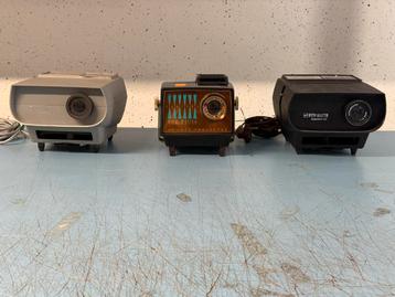 3x Viewmaster projectors Classic, Diplomat en Deluxe beschikbaar voor biedingen
