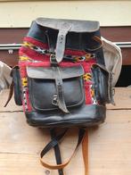 Vintage leren rugzak, Ophalen, Zo goed als nieuw, 25 tot 40 cm